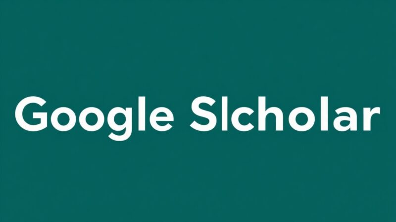Guide Complet sur Google Scholar : Utilisation, Avantages et Comment Optimiser vos Recherches Académiques