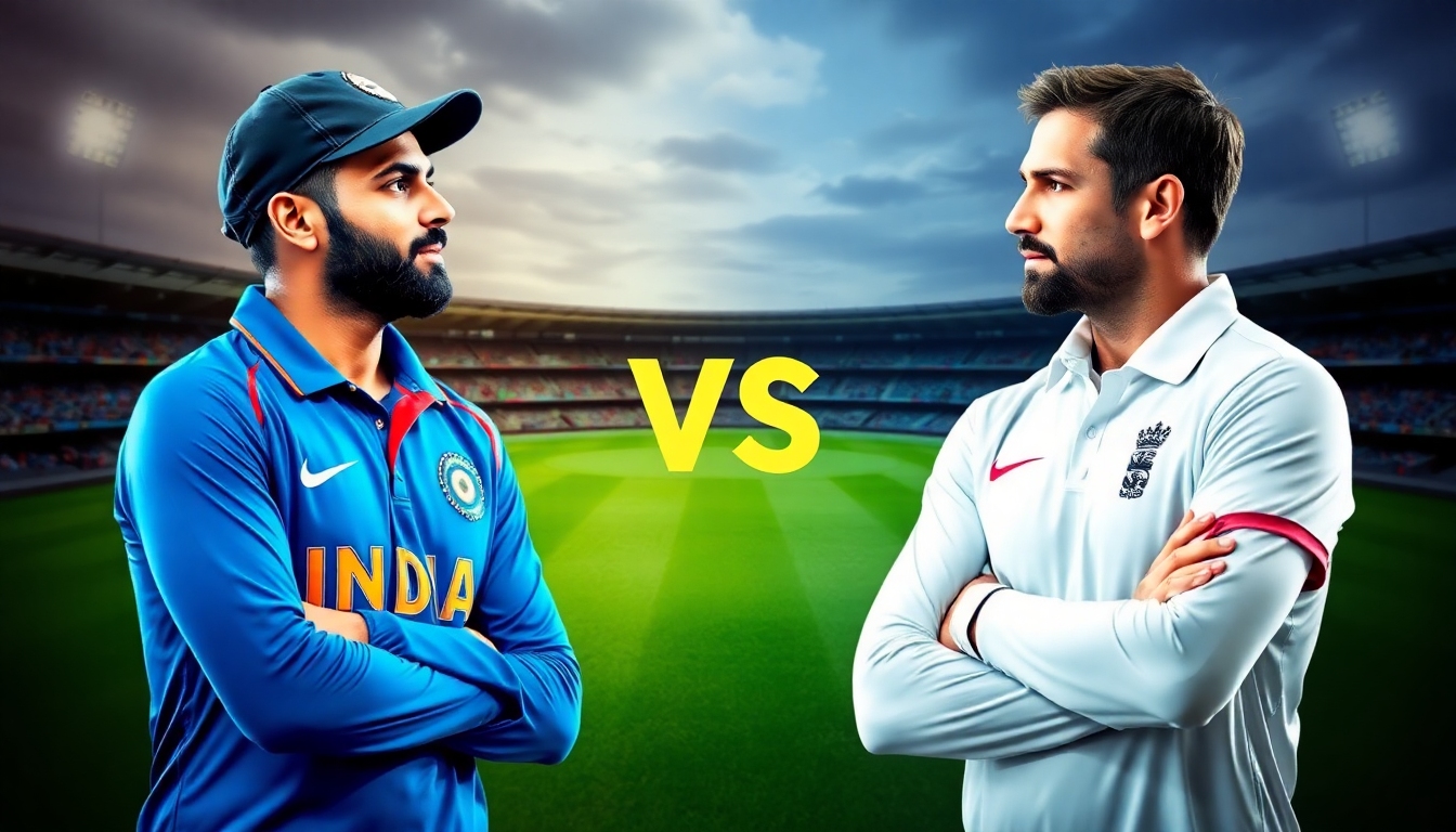 India vs England: Une Analyse Complète des Rencontres de Cricket