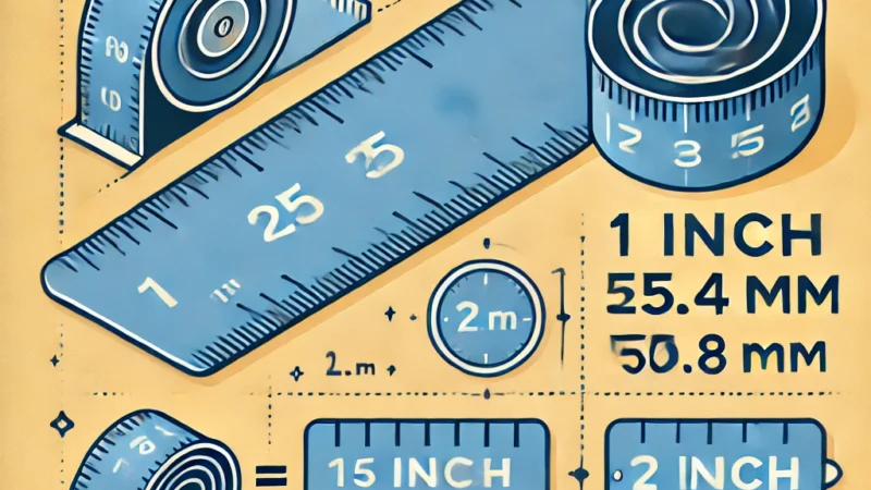 Inches to Millimeters (in to mm) Conversion Guide