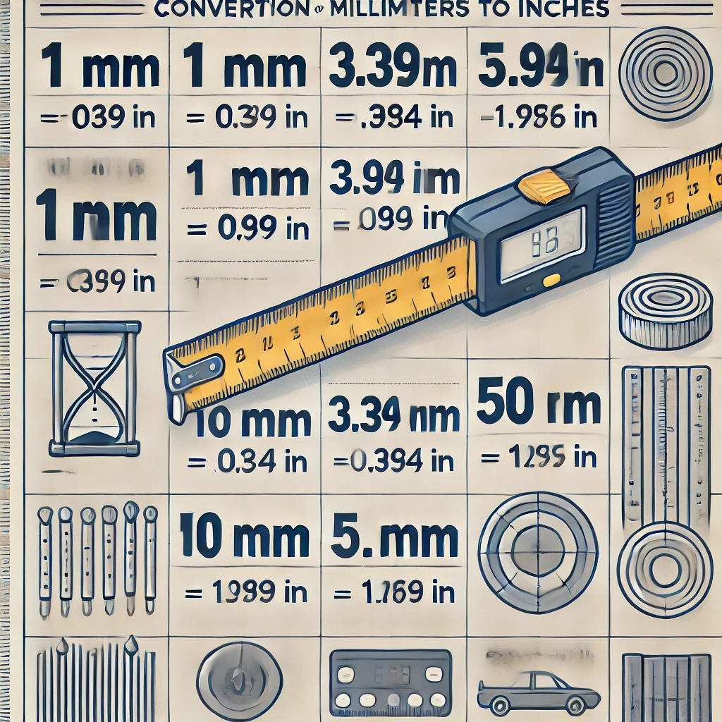 Millimeters to Inches: Complete Conversion Guide with Table and Calculator