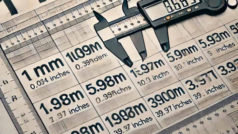Millimeters to Inches – The Ultimate Conversion Guide