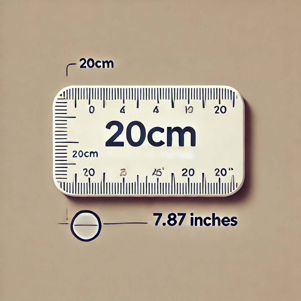 20cm to Inches – How to Convert and Why It Matters