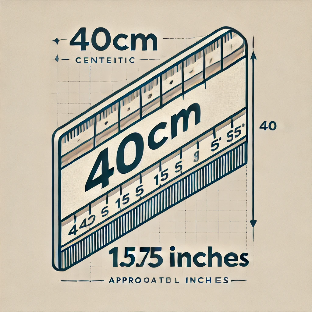 40cm to Inches – Conversion Guide & Practical Uses