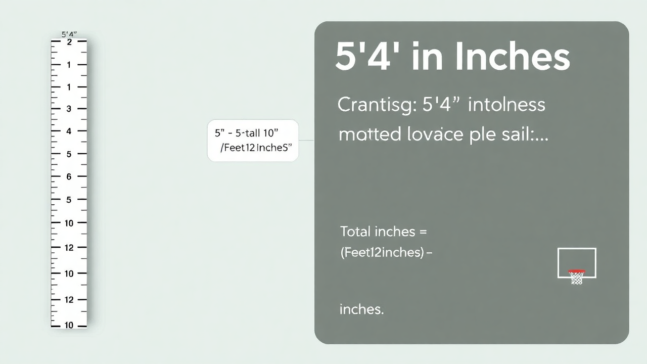 5’4” in Inches: A Complete Height Conversion Guide